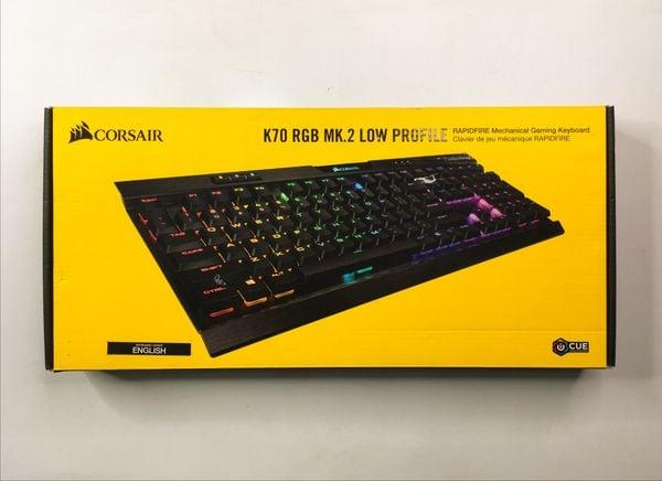 Bàn phím cơ Corsair K70 MK.2 RGB Low Profile