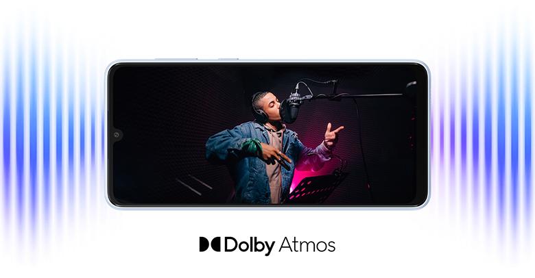 Điện thoại Samsung Galaxy A33 6GB/128Gb Xanh dương âm thanh dolby atmos
