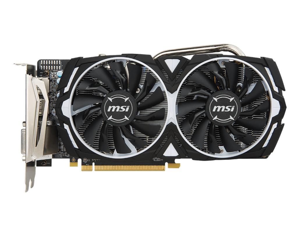 Card đồ họa VGA MSI RX 570 ARMOR 4G OC