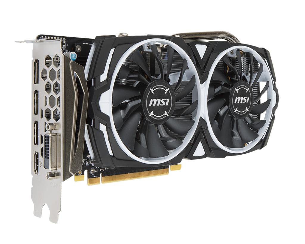 Card đồ họa VGA MSI RX 570 ARMOR 4G OC