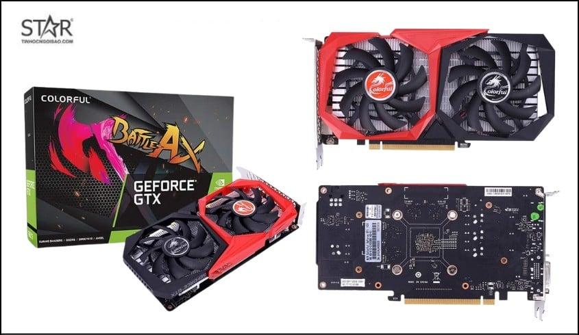 VGA Colorful GTX 1650 4GB GDDR6 NB (GTX 1650 NB 4GBD6-V)