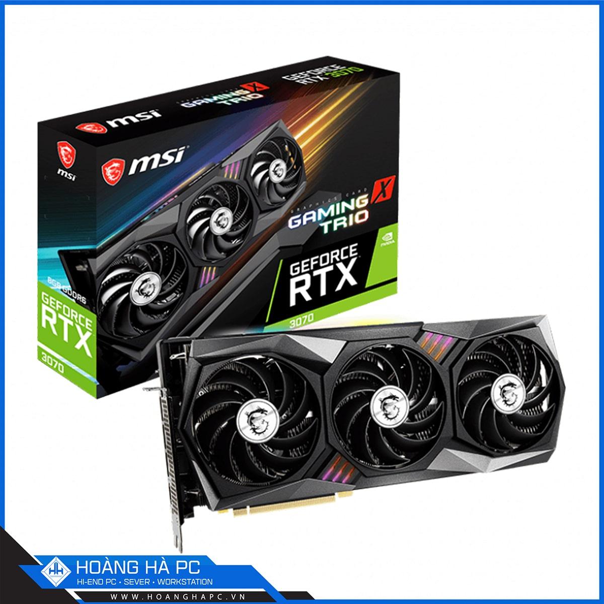 Card đồ họa MSI RTX 3070 GAMING X TRIO 8G