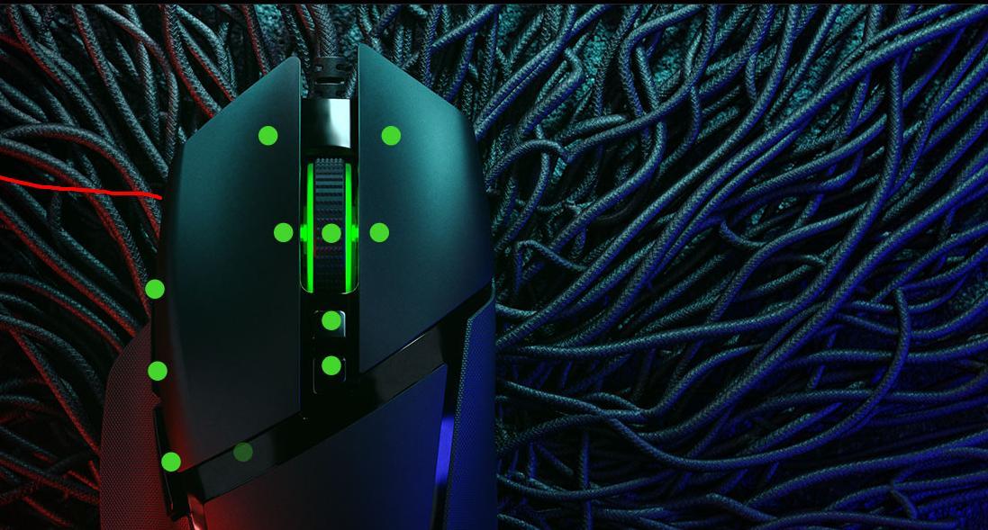 Các nút có thể lập trình được của Chuột Razer Basilisk V2 RGB Gaming