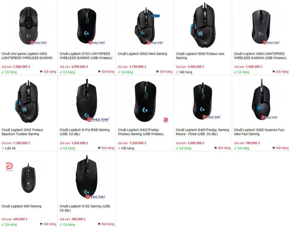 thương hiệu Logitech G