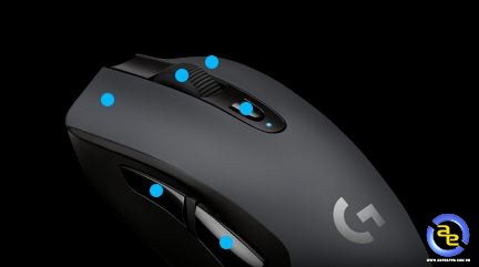 các nút bấm trên Logitech G603 có thể lập trình được