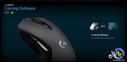 Logitech G603 được trang bị bộ nhớ trong