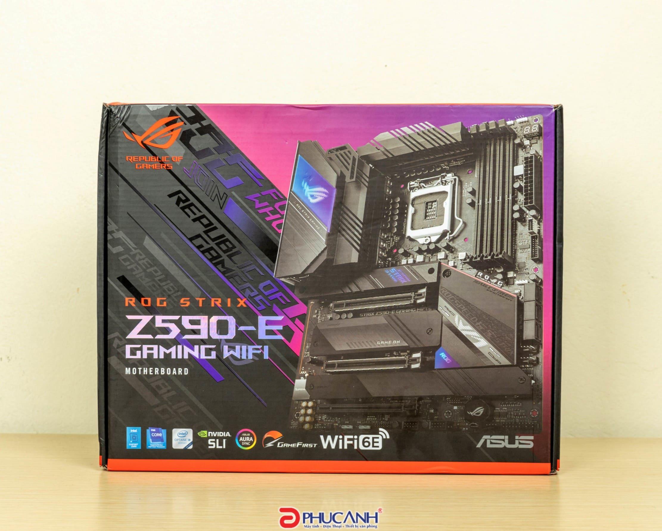 Unbox Asus ROG STRIX Z590-E GAMING WIFI