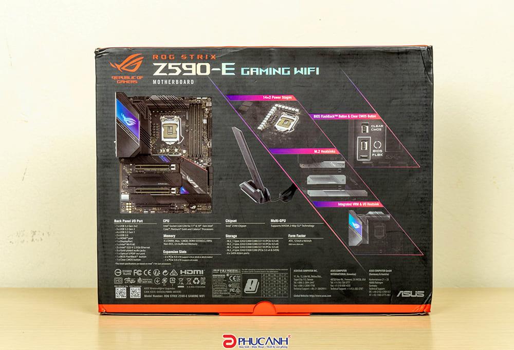 Unbox Asus ROG STRIX Z590-E GAMING WIFI