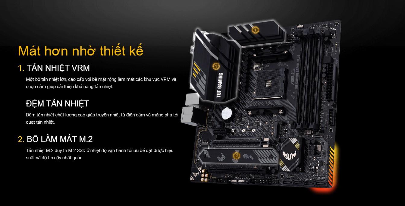 Mainboard ASUS TUF GAMING B550M-PLUS