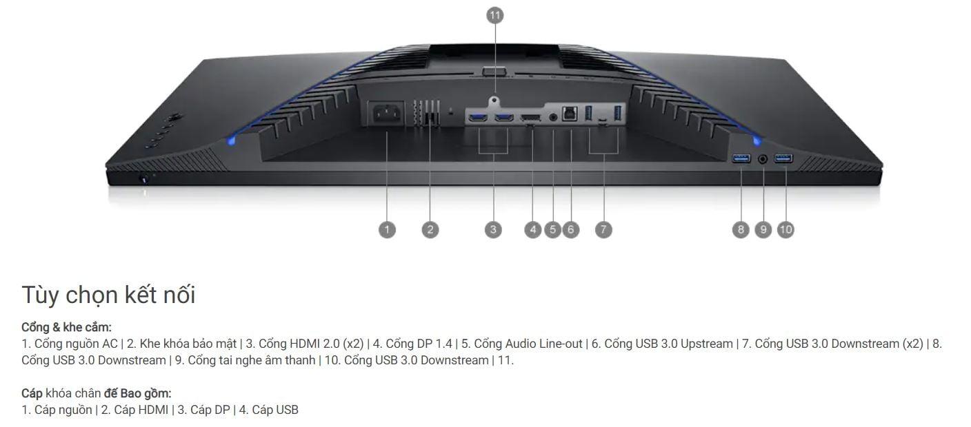 Màn hình Dell S2721DGF 27