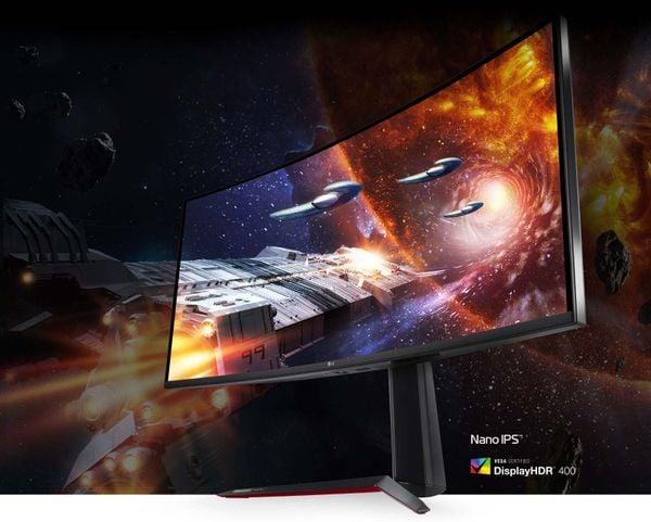 Màn hình LG 34GN850-B (34 inch/2K/NanoIPS/144Hz/1ms/400 nits/HDMI+DP+USB/Cong)