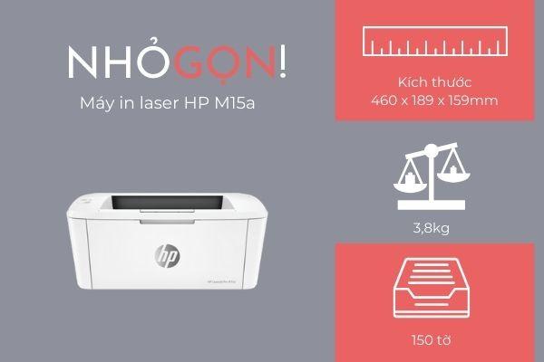 Thiết kế máy in đơn năng laser đen trắng HP M15A