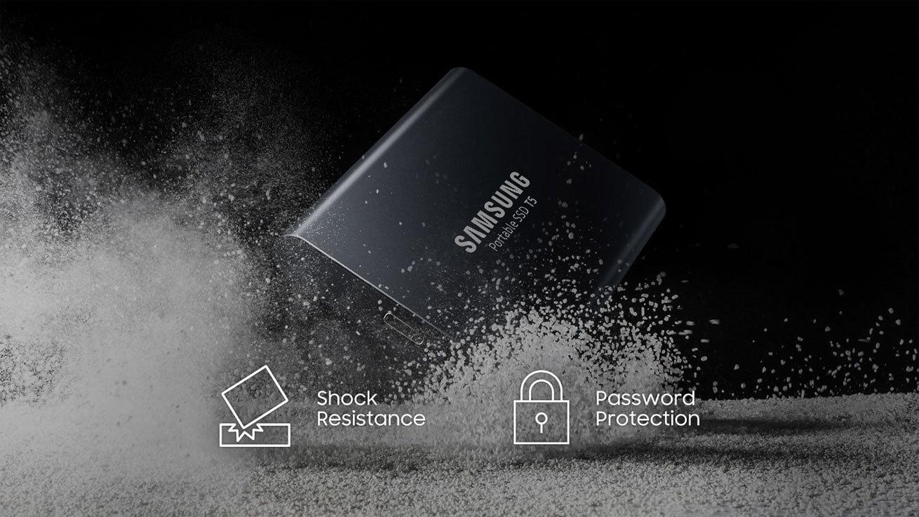 Ổ cứng di động 1TB External SSD Samsung T5 USB 3.1 Gen 2 MU-PA1T0