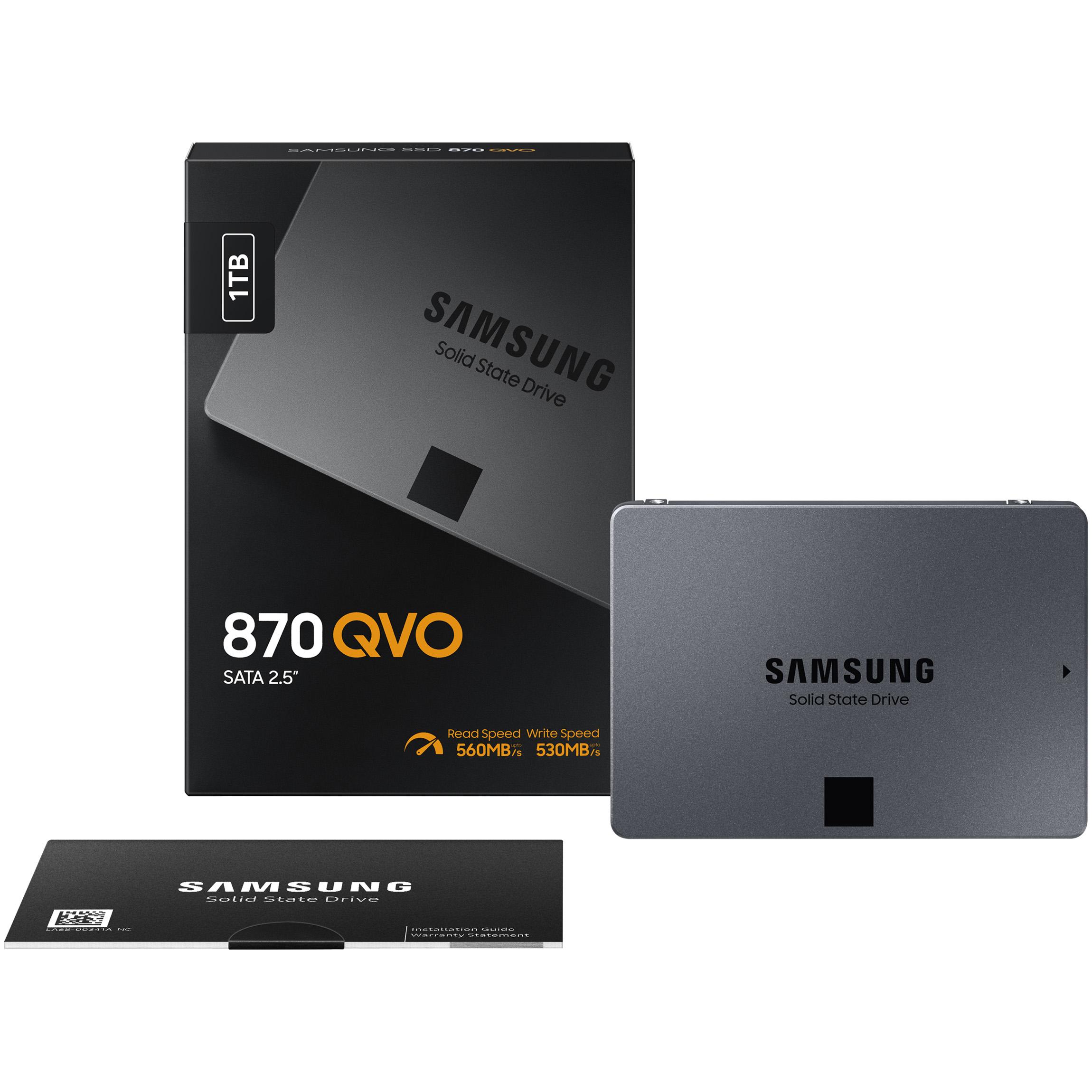 SSD Samsung 870 QVO 1TB SATA III Gaming Gear