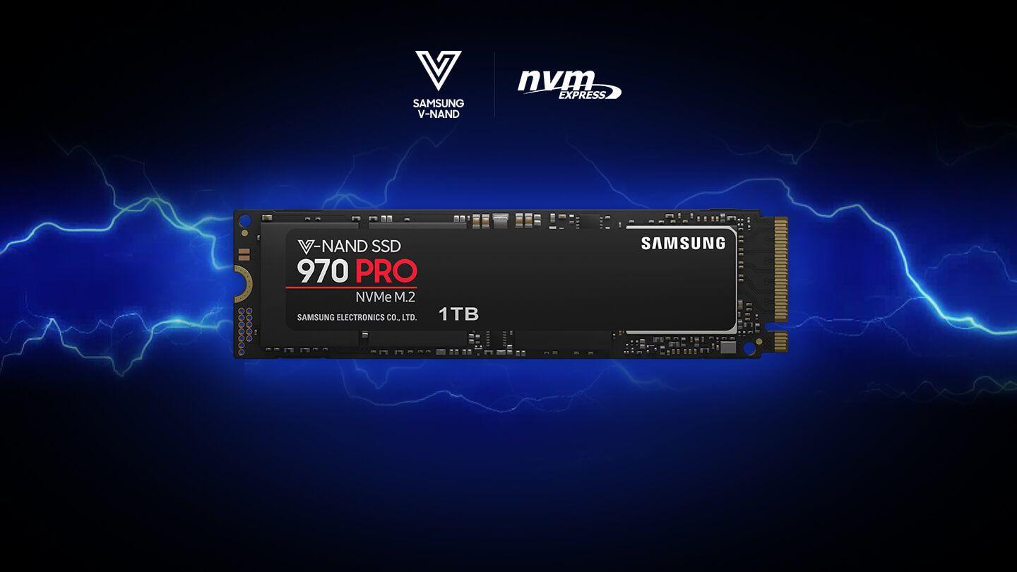 SSD Samsung 970 Pro PCIe NVMe V-NAND M.2 2280 1TB MZ-V7P1T0BW