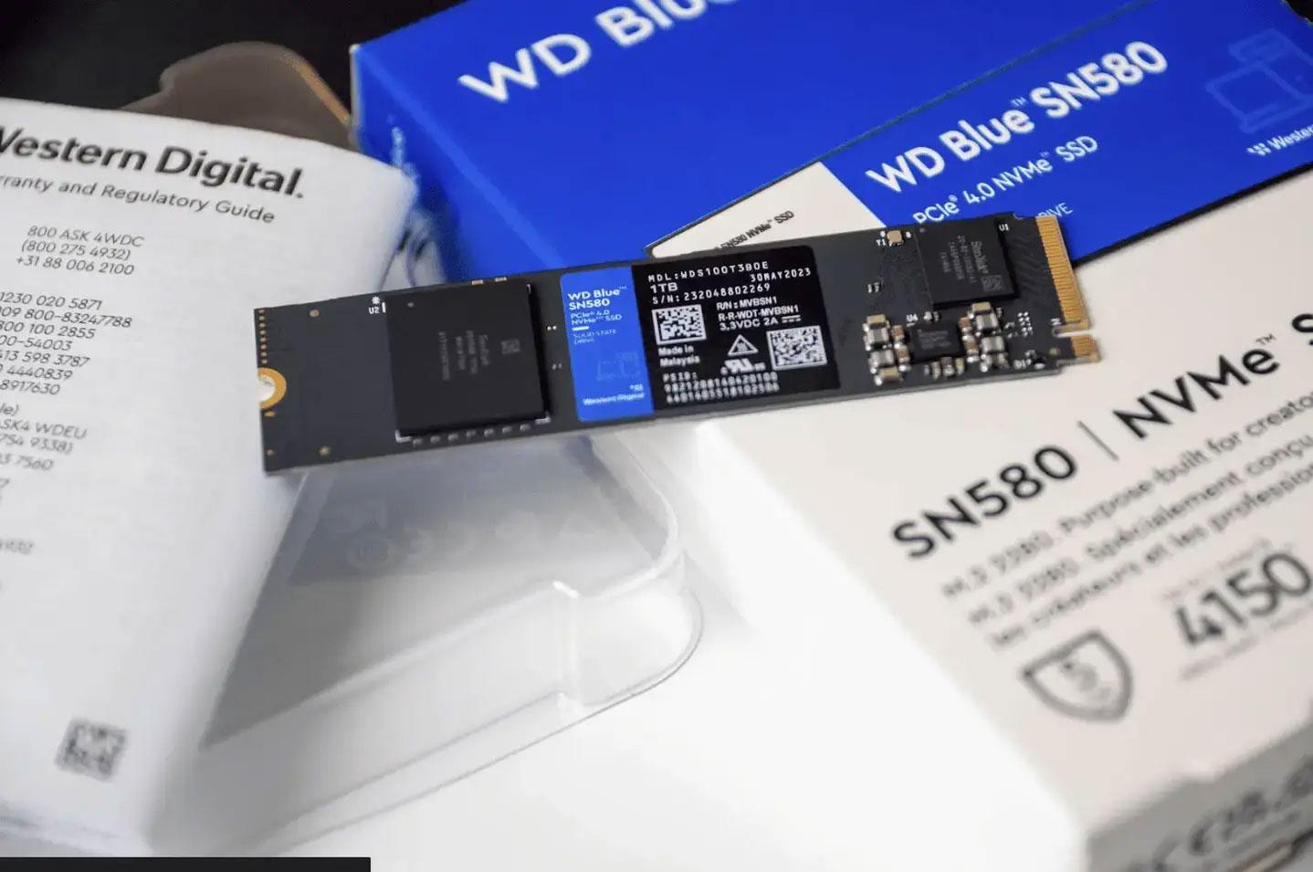 Ổ cứng SSD WD SN580 Blue