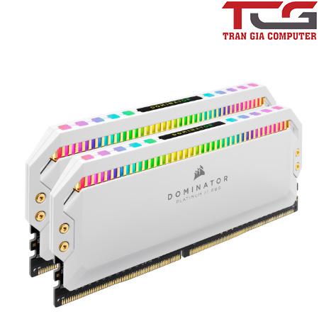 RAM Corsair Dominator Platinum White RGB 16GB 3200Mhz-1