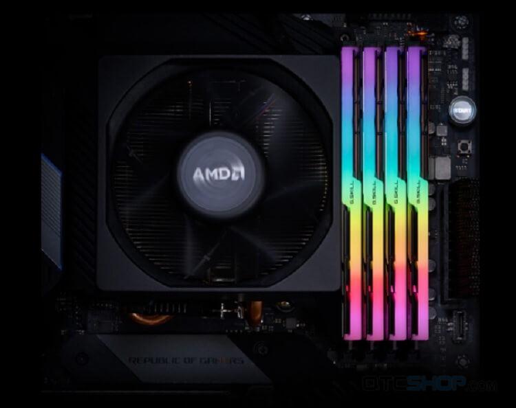 ram g skill trident z neo rgb f4 3600c18d 64gtzn 64gb 2x32gb ddr4 3600mhz qtctech 4