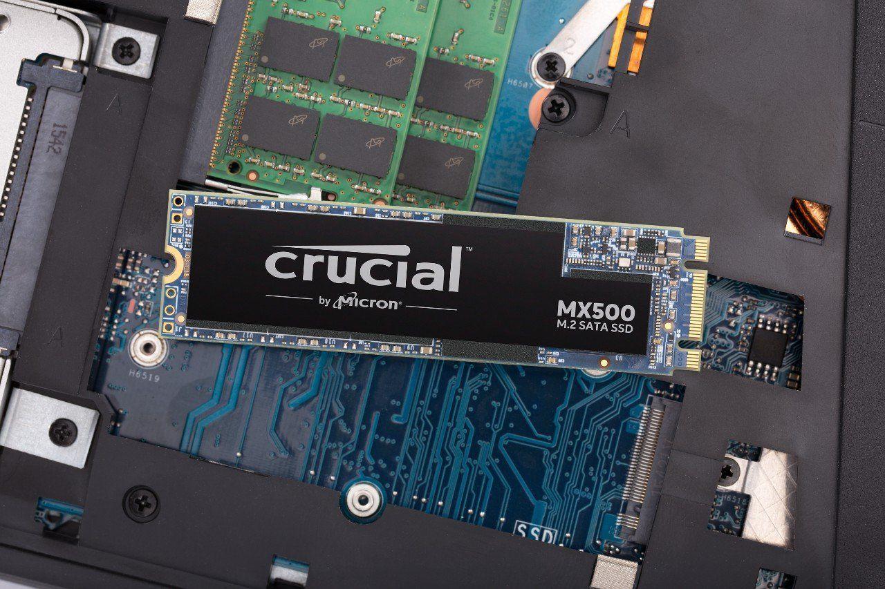 SSD Crucial MX500 3D-NAND M.2 2280 SATA III 500GB CT500MX500SSD4