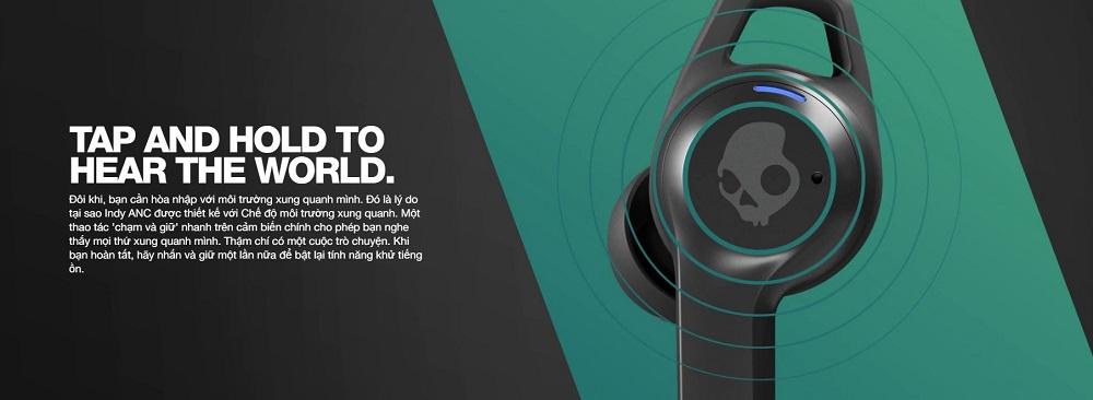 TAI NGHE SKULLCANDY INDY ANC TRUE WIRELESS