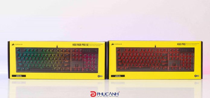 Bàn Phím Cơ Corsair K60 RGB Pro SE Giá Tốt Tại Hải Phòng