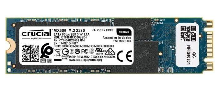 SSD Crucial MX500 1TB Giá Rẻ ở Hà Nam