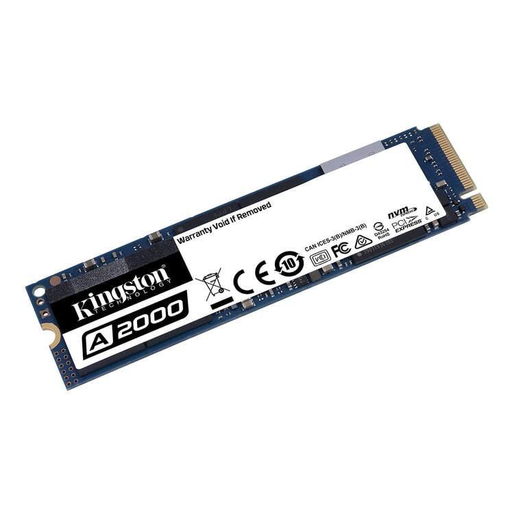 SSD Kingston A2000 1TB NVMe M.2 2280 PCIe Gen 3 x 4 - SA2000M8/1000G - songphuong.vn