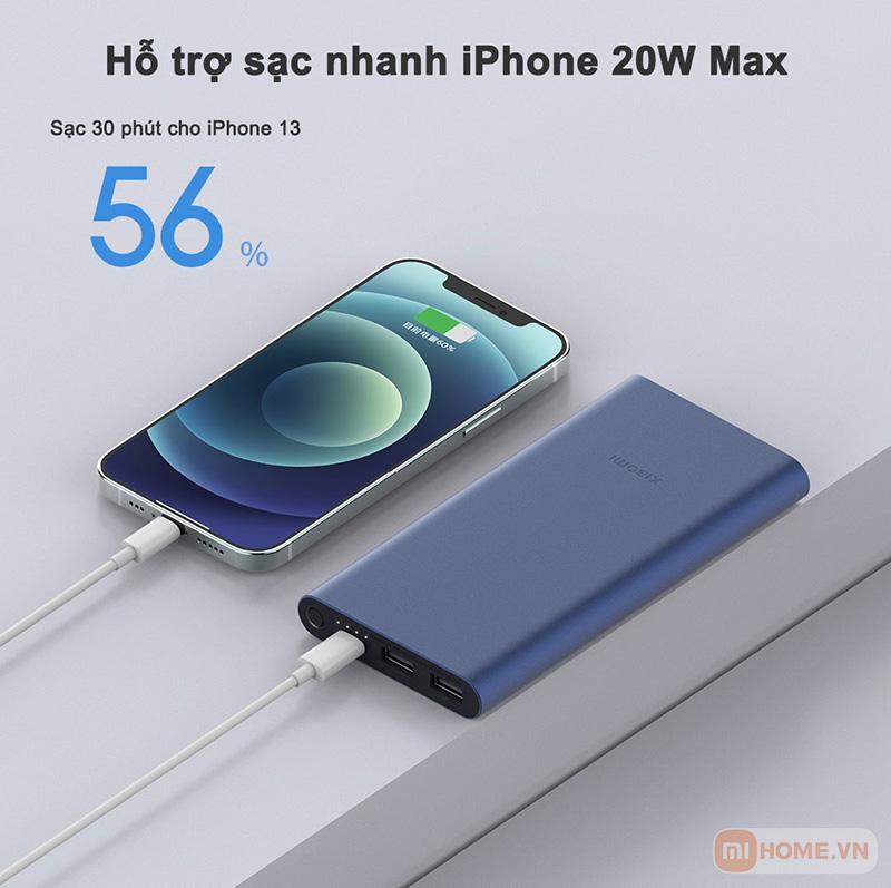 Pin sac du phong Xiaomi 10000mAh 22.5W 4