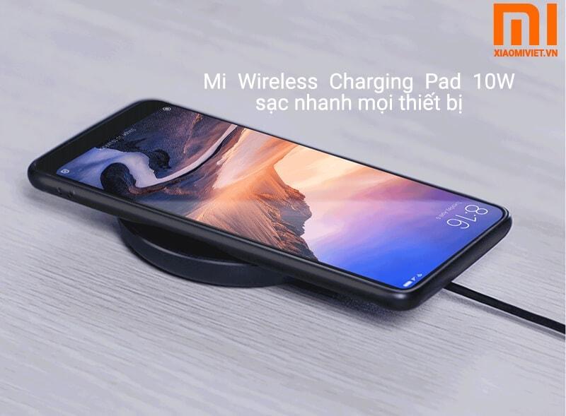 Mi Wireless Charging Pad 10W sạc nhanh mọi thiết bị