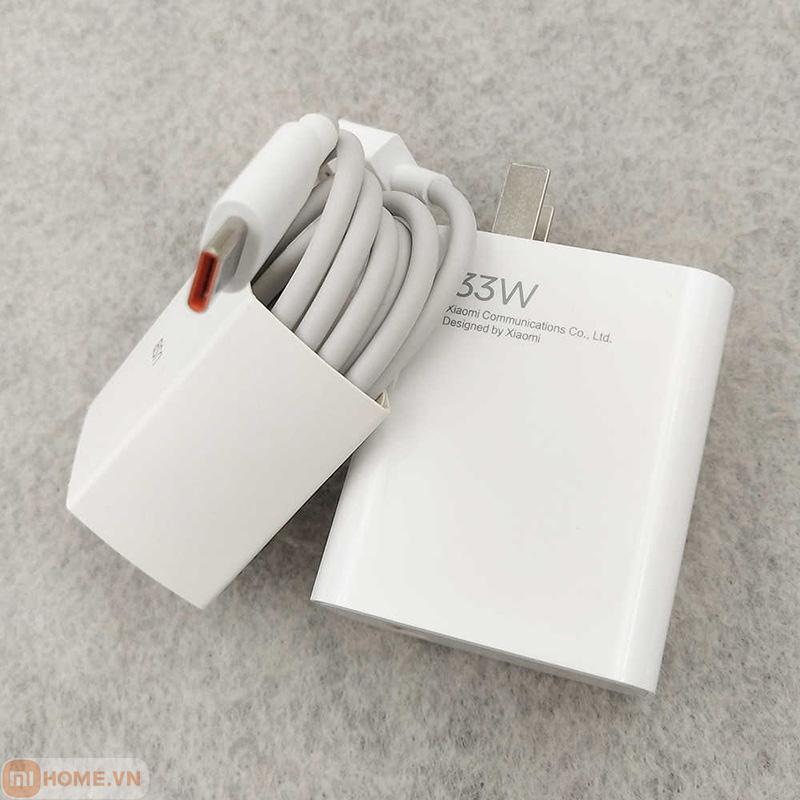 Cu sac nhanh Xiaomi 33W kem day type C 6