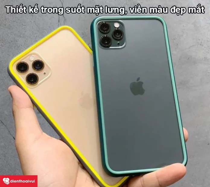 Ốp Lưng IPhone 11 Pro Max Xanh Dương Giá Rẻ Hòa Bình