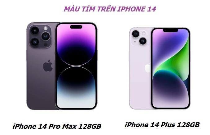 Màu tím iphone 14