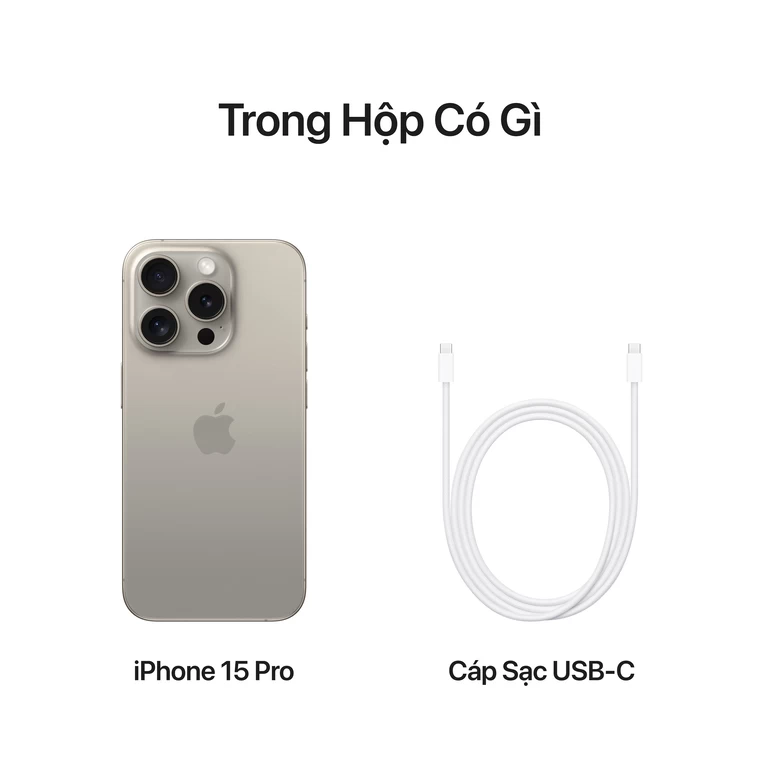 Điện thoại iPhone 15 Pro (128GB) - Chính hãng VN/A