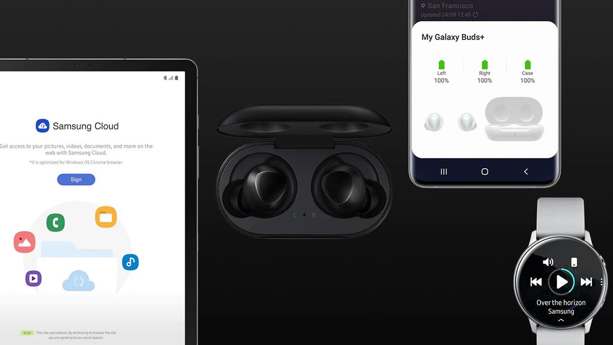 Galaxy Buds+ có thể dễ dàng kết nối với các thiết bị tương thích 