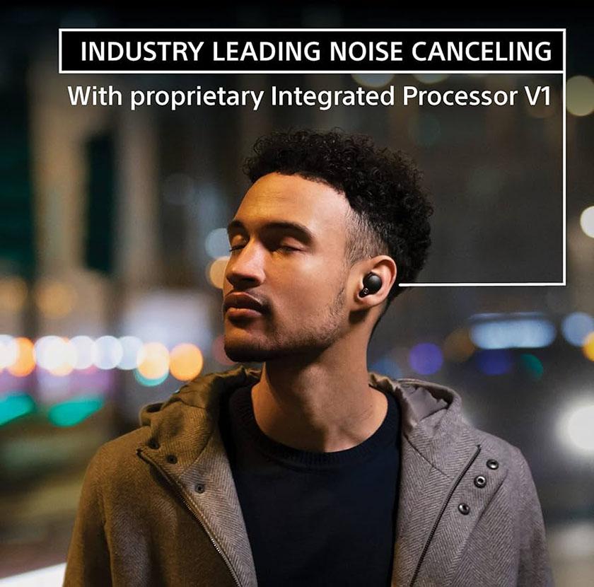 Tai nghe Sony được trang bị các công nghệ tiên tiến như công nghệ noise-canceling (loại bỏ tiếng ồn)